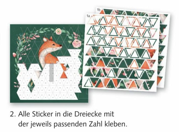 Produktbild: Stickern nach Zahlen Zauberwald