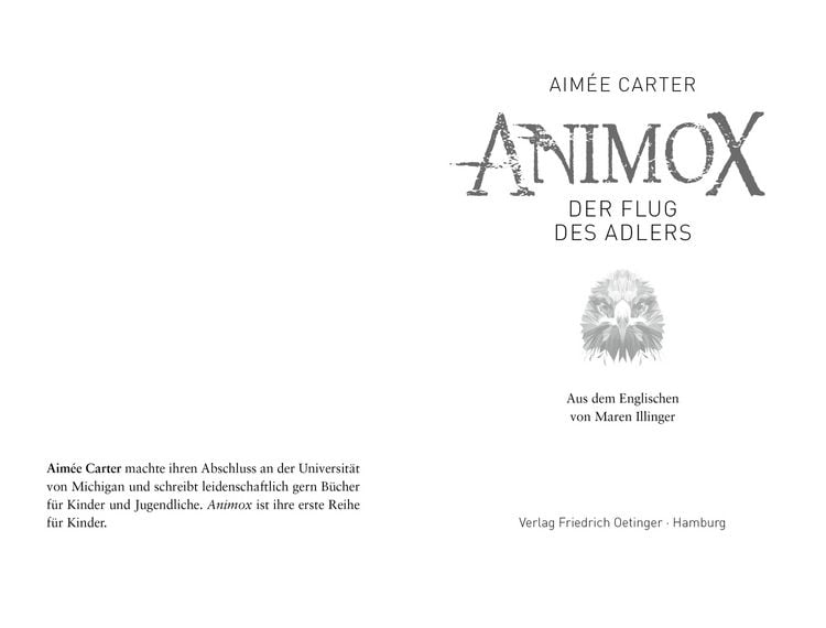 Produktbild: Animox 5. Der Flug des Adlers
