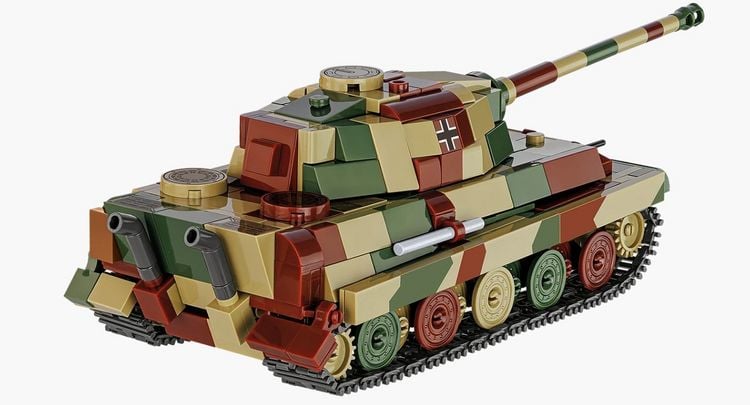 Produktbild: COBI Historial Collection 2732 - Pz.Kpfw. VI B TIGER II Königstiger, WWII, Bausatz 1:48, 500 Klemmbausteine