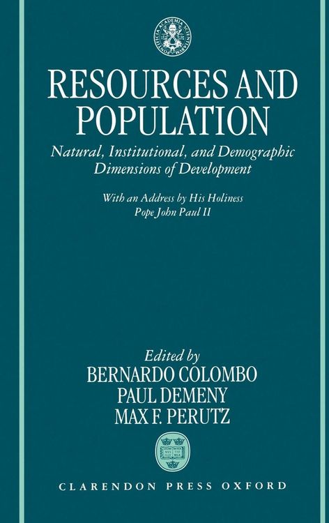Produktbild: Resources and Population