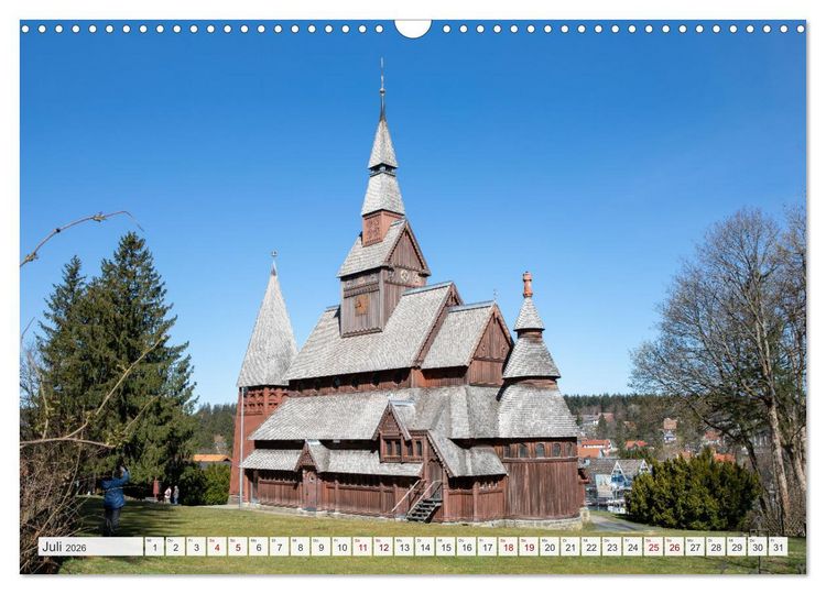 Produktbild: Ohh, Du wundersch&ouml;ner Harz! (Wandkalender 2026 DIN A3 quer), CALVENDO Monatskalender