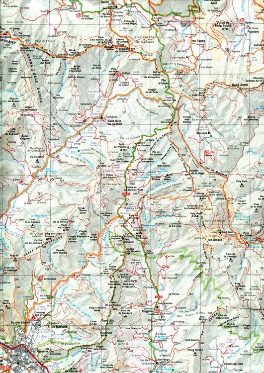 Produktbild: Mapa Garrotxa, Zona Volcanica 1:25000
