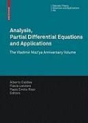 Produktbild: Analysis, Partial Differential Equations and Applications