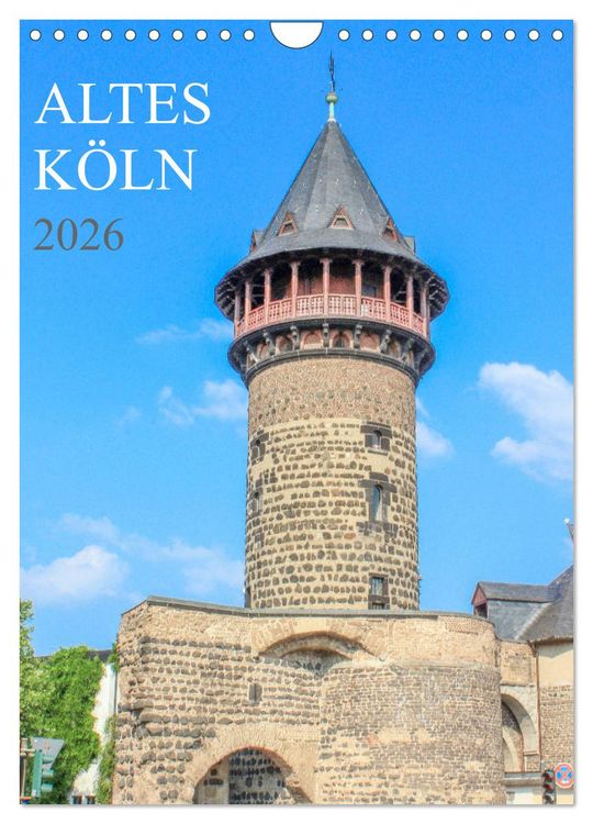 Produktbild: Altes K&ouml;ln (Wandkalender 2026 DIN A4 hoch), CALVENDO Monatskalender