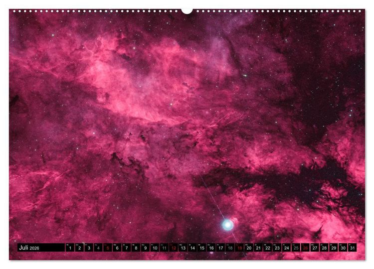 Produktbild: Wunder der Milchstra&szlig;e (hochwertiger Premium Wandkalender 2026 DIN A2 quer), Kunstdruck in Hochglanz