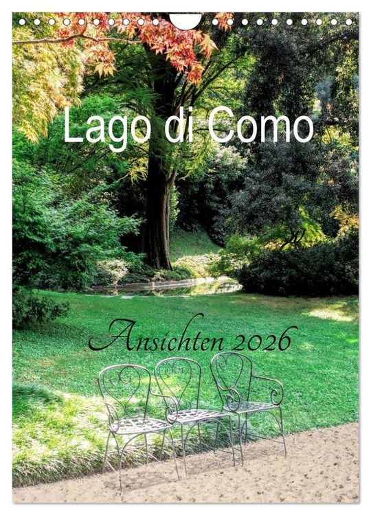 Produktbild: Lago di Como Ansichten 2026 (Wandkalender 2026 DIN A4 hoch), CALVENDO Monatskalender