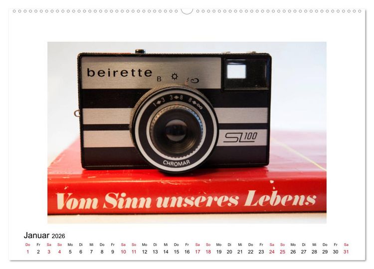 Produktbild: Kameras der DDR (Wandkalender 2026 DIN A2 quer), CALVENDO Monatskalender