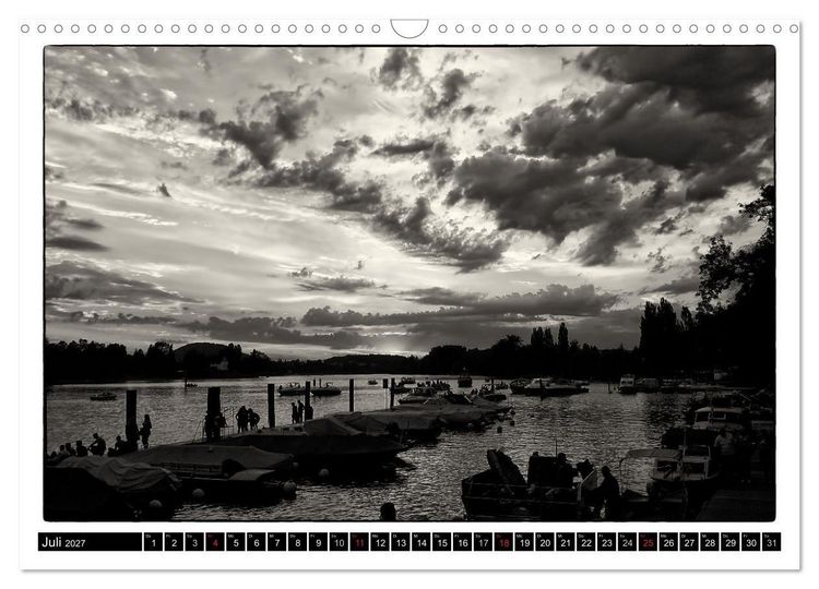 Produktbild: Boden-Seen-Sucht (Wandkalender 2027 DIN A3 quer), CALVENDO Monatskalender