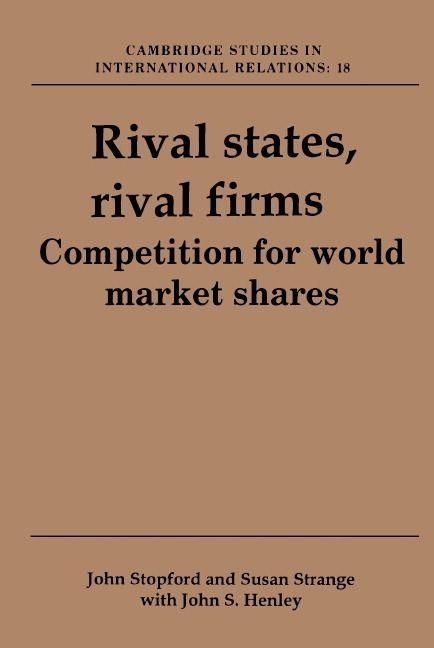 Produktbild: Rival States, Rival Firms