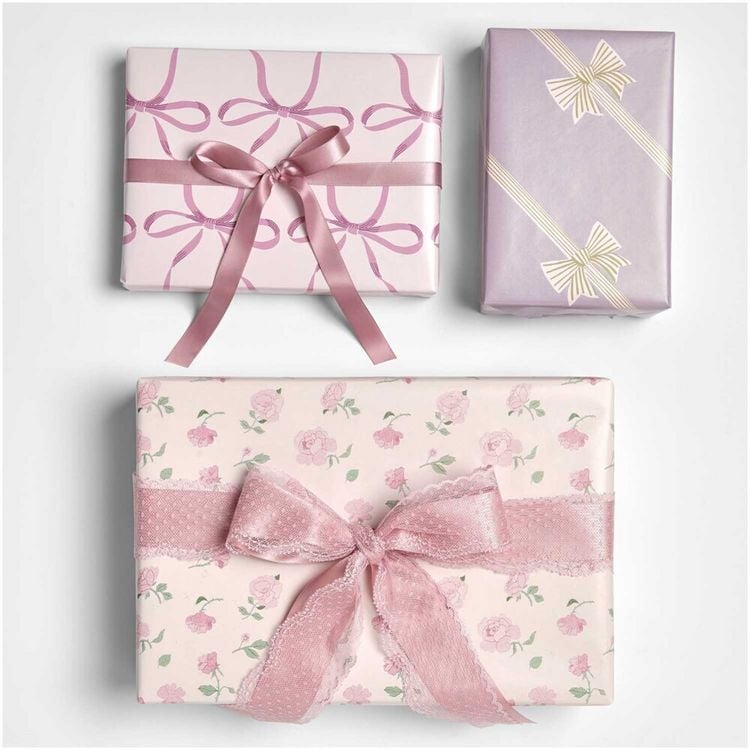 Produktbild: Geschenkpapier Rosen, MIX