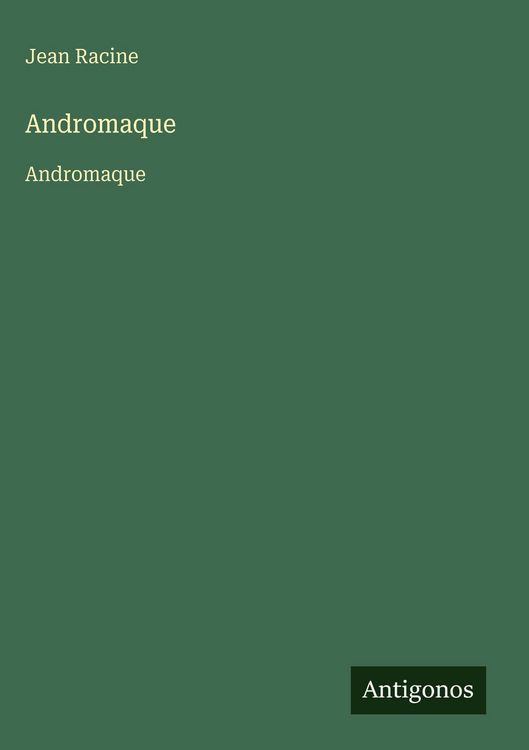 Produktbild: Andromaque