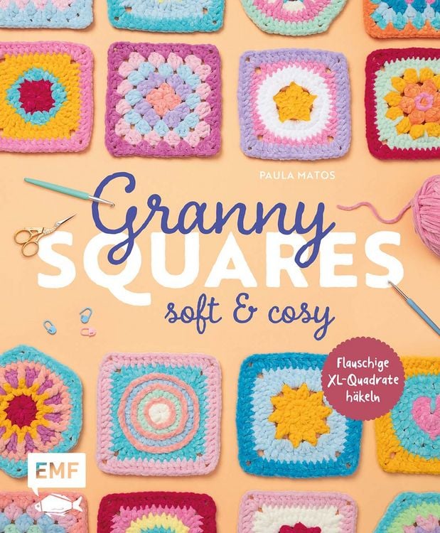 Produktbild: Granny Squares &ndash; soft und cosy h&auml;keln mit @elealindadesign