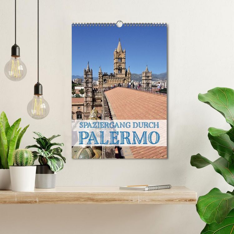 Produktbild: Spaziergang durch Palermo (Wandkalender 2026 DIN A3 hoch), CALVENDO Monatskalender