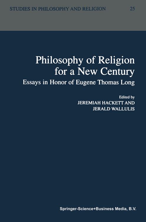 Produktbild: Philosophy of Religion for a New Century