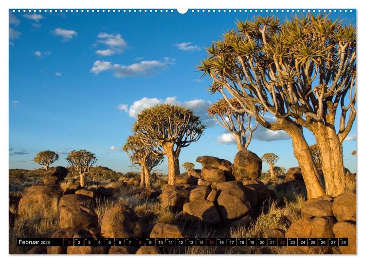 Produktbild: Faszination Namibia (hochwertiger Premium Wandkalender 2026 DIN A2 quer), Kunstdruck in Hochglanz