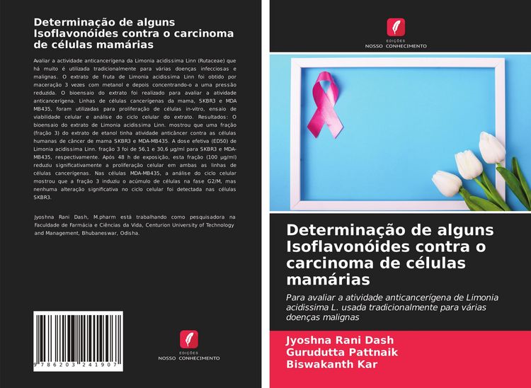 Produktbild: Determina&ccedil;&atilde;o de alguns Isoflavon&oacute;ides contra o carcinoma de c&eacute;lulas mam&aacute;rias