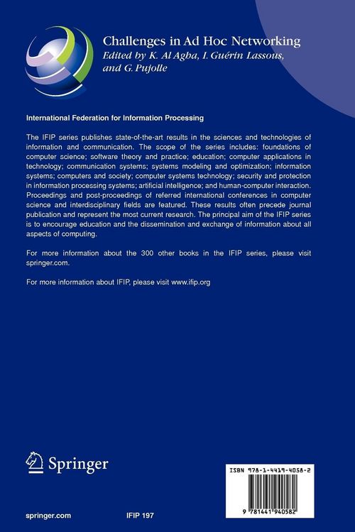 Produktbild: Challenges in Ad Hoc Networking