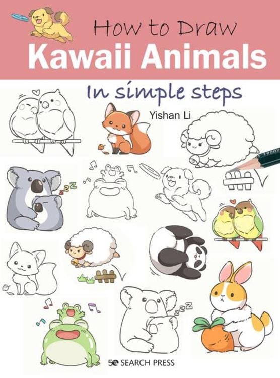 Produktbild: How to Draw Kawaii Animals in Simple Steps