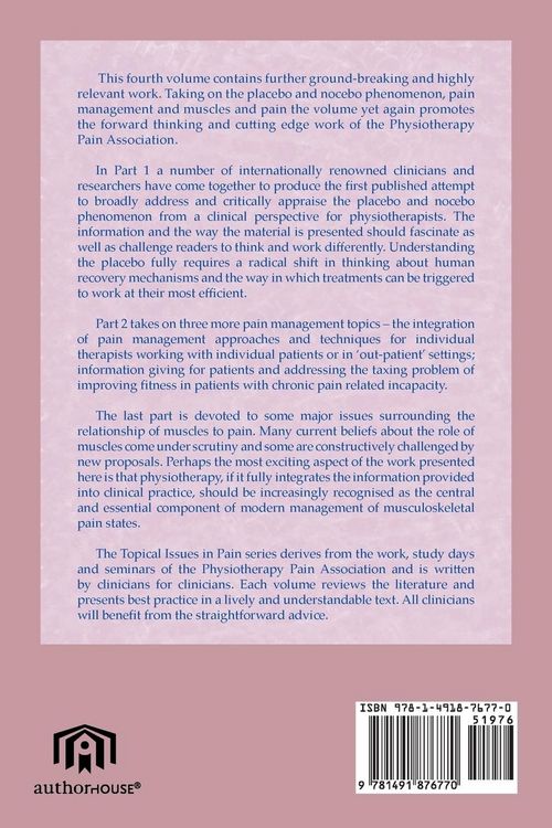 Produktbild: Topical Issues in Pain 4