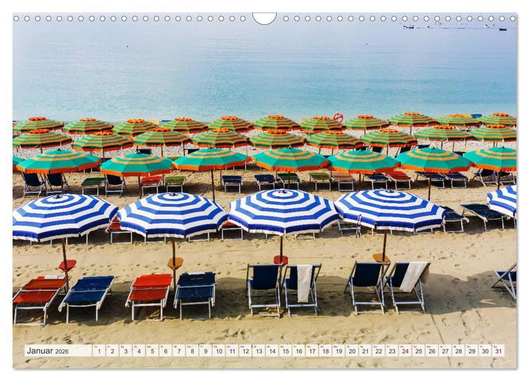 Produktbild: Cinque Terre - F&uuml;nf malerische D&ouml;rfer an der ligurischen K&uuml;ste (Wandkalender 2026 DIN A3 quer), CALVENDO Monatskalender