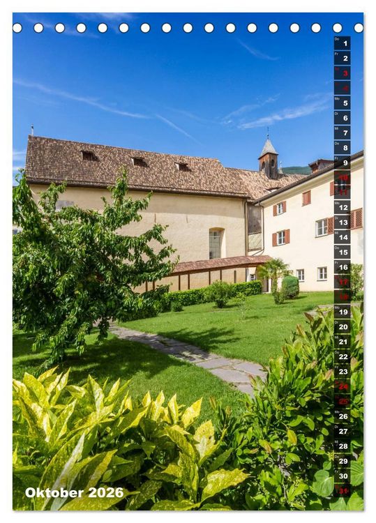 Produktbild: Stadtherz BOZEN (Tischkalender 2026 DIN A5 hoch), CALVENDO Monatskalender