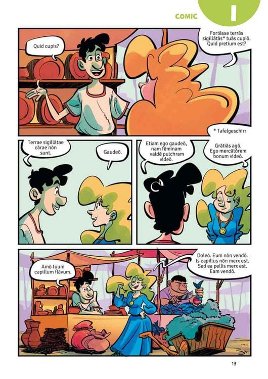 Produktbild: PONS Sprachlern-Comic Latein