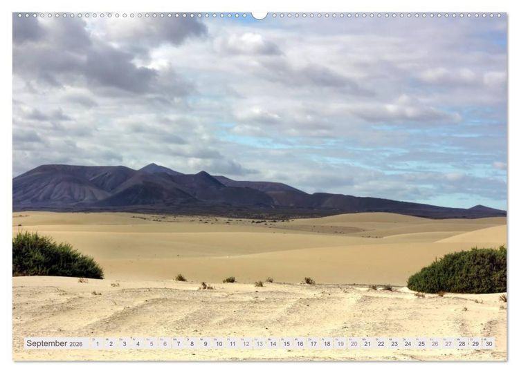Produktbild: Fuerteventura (Wandkalender 2026 DIN A2 quer), CALVENDO Monatskalender