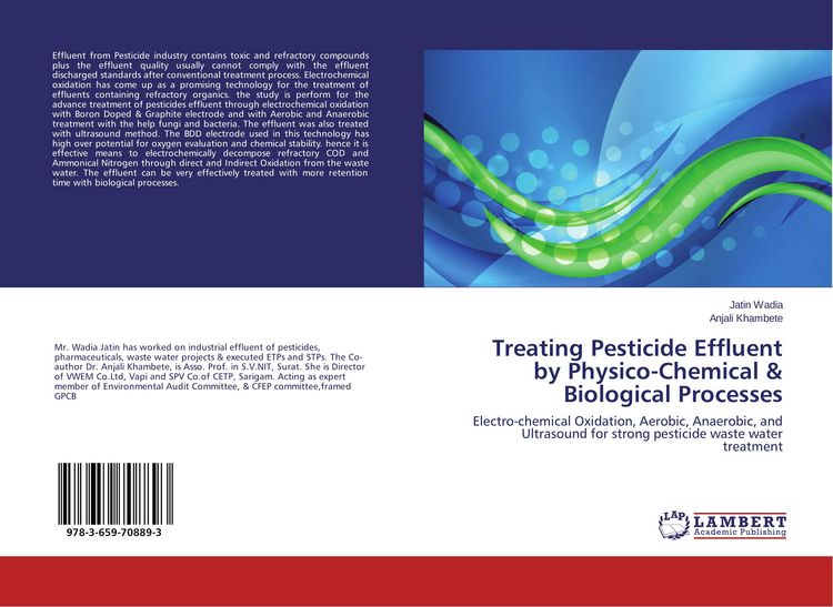 Produktbild: Treating Pesticide Effluent by Physico-Chemical & Biological Processes