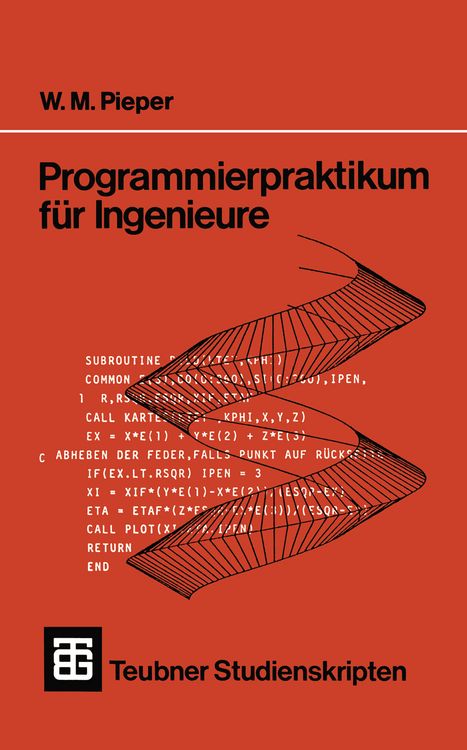 Produktbild: Programmierpraktikum f&uuml;r Ingenieure