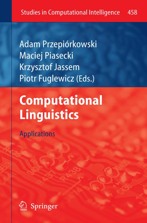 Produktbild: Computational Linguistics