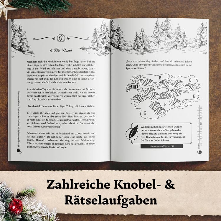 Produktbild: Der R&auml;tsel-Adventskalender der Gebr&uuml;der Grimm