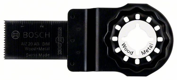 Produktbild: Bosch Accessories 2609256950 AIZ 20 AB Bimetall Tauchs&auml;geblatt 20mm 1St.
