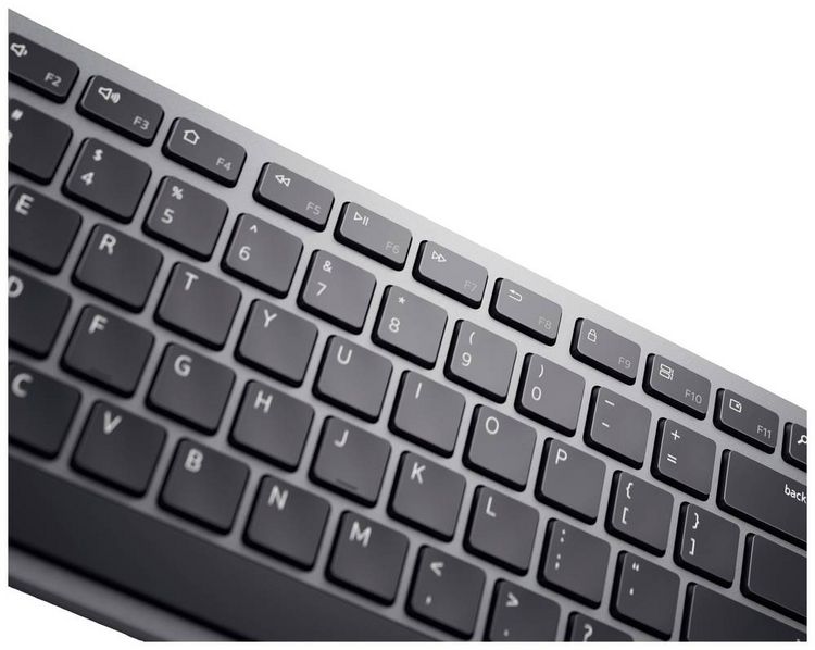 Produktbild: Dell Premier KM7321W Funk, Bluetooth&reg; Tastatur, Maus-Set Deutsch, QWERTZ Titan