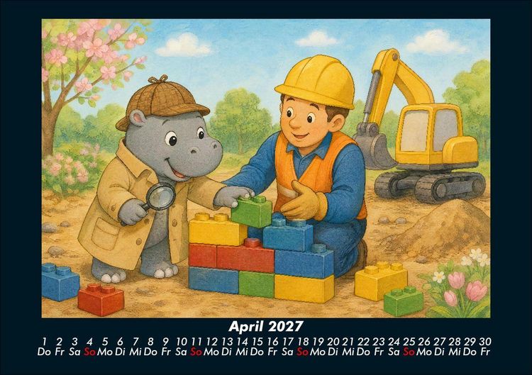 Produktbild: Sashito entdeckt Traumberufe 2027 Fotokalender DIN A5
