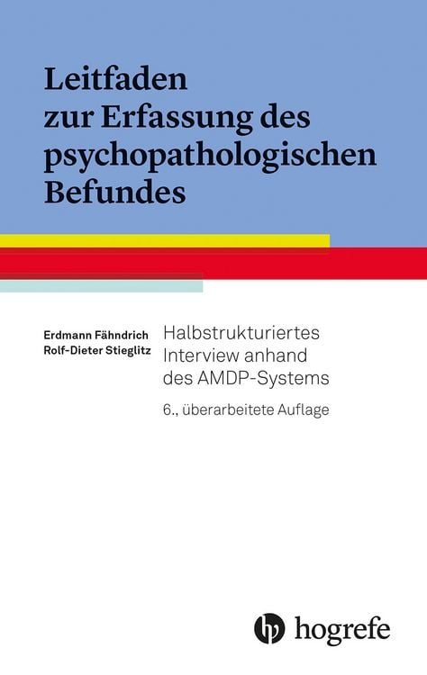 Produktbild: Leitfaden zur Erfassung des psychopathologischen Befundes