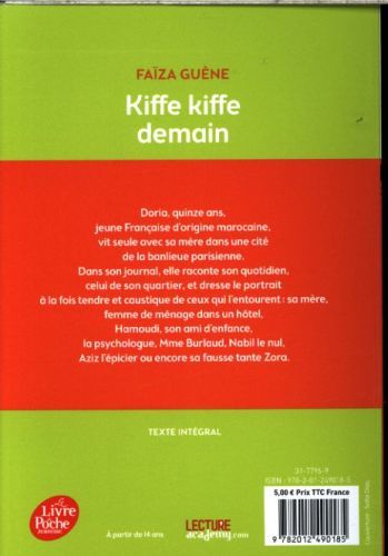 Produktbild: Kiffe kiffe demain
