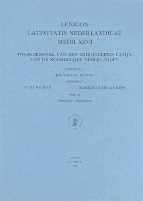 Produktbild: Lexicon Latinitatis Nederlandicae Medii Aevi, Fascicle 43
