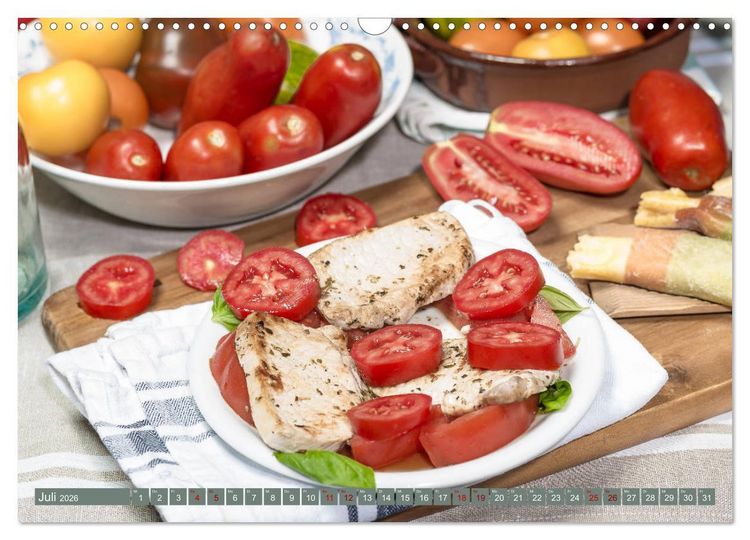 Produktbild: Historische Tomaten - Alte Sch&auml;tze neu entdeckt (Wandkalender 2026 DIN A3 quer), CALVENDO Monatskalender