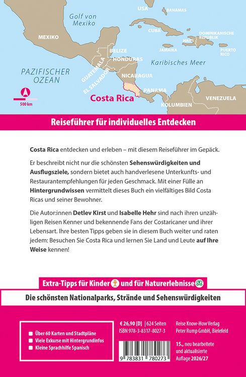 Produktbild: Reise Know-How Reisef&uuml;hrer Costa Rica
