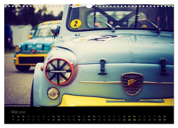 Produktbild: Abarth Racing (Wandkalender 2026 DIN A3 quer), CALVENDO Monatskalender