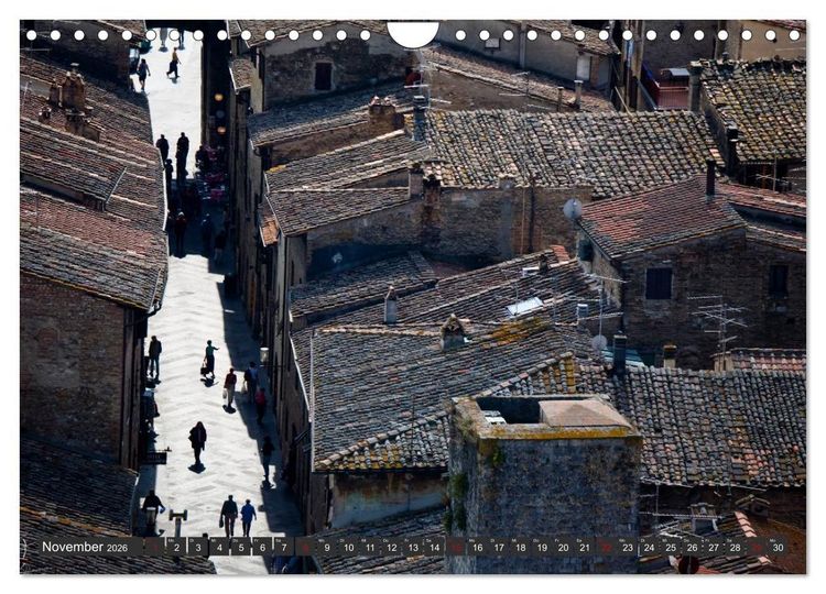 Produktbild: Toskana - mio amore (Wandkalender 2026 DIN A4 quer), CALVENDO Monatskalender