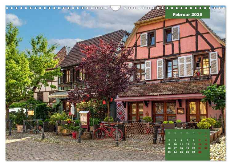Produktbild: Kaisersberg Perle des Elsass (Wandkalender 2026 DIN A3 quer), CALVENDO Monatskalender