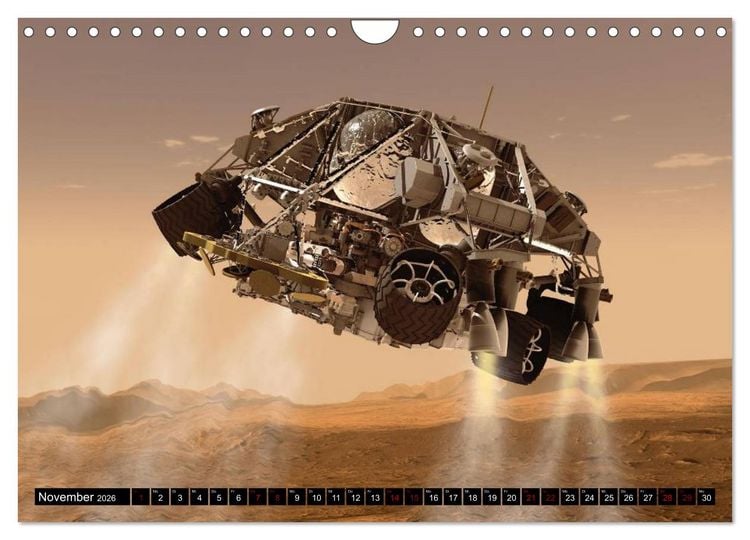 Produktbild: Auftrag im Weltall. Astronauten und Raumfahrt (Wandkalender 2026 DIN A4 quer), CALVENDO Monatskalender
