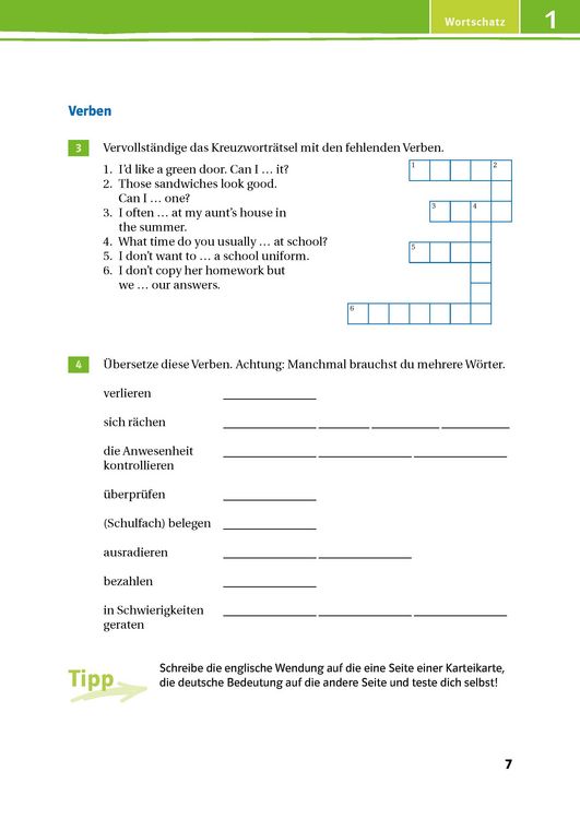 Produktbild: Green Line 2 - Das Trainingsbuch