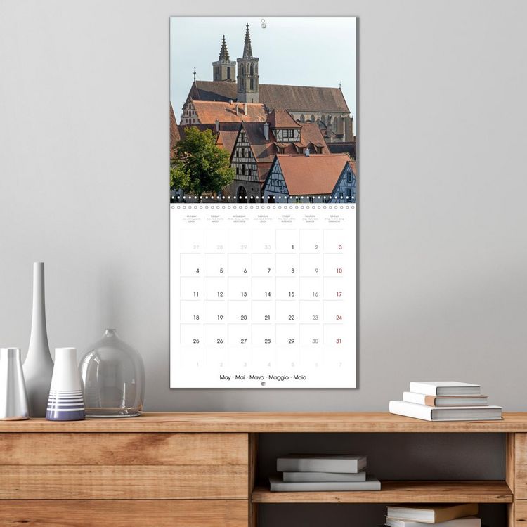 Produktbild: Rothenburg ob der Tauber - Medieval town in Germany (Wall Calendar 2026 12 &times; 12 Inch) CALVENDO 12 Month Wall Calendar