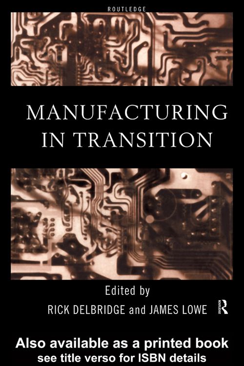 Produktbild: Manufacturing in Transition