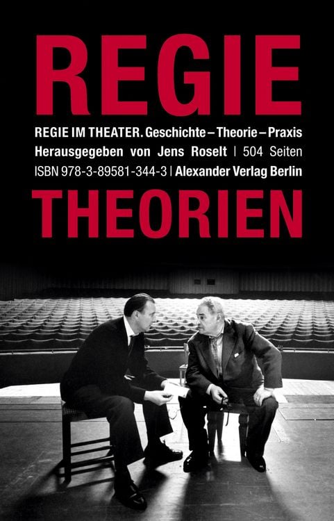 Produktbild: Regie im Theater. Regietheorien