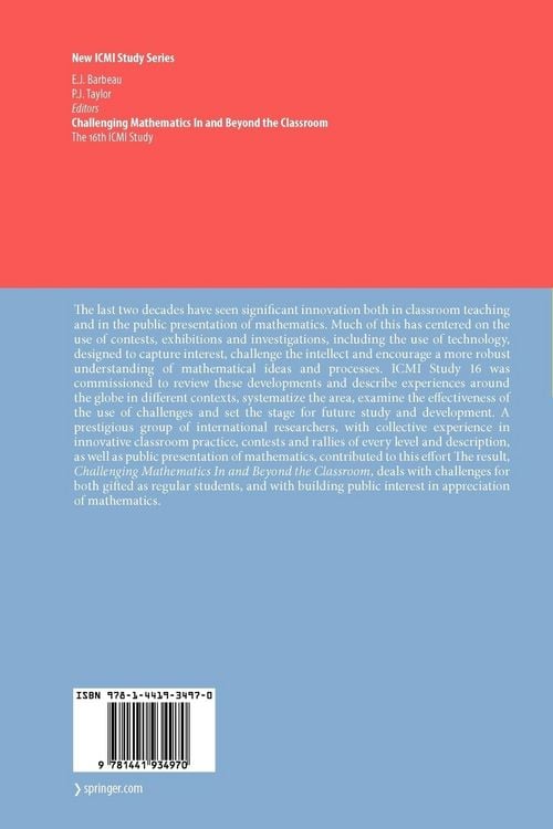 Produktbild: Challenging Mathematics In and Beyond the Classroom