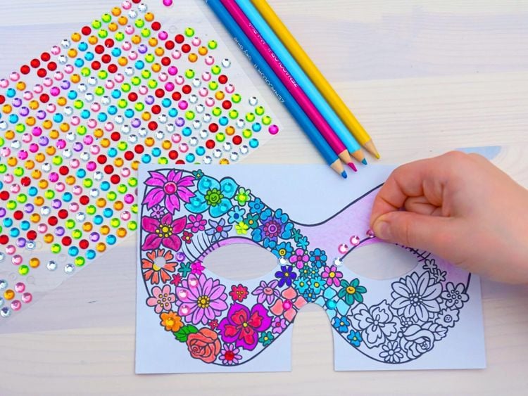 Produktbild: Diamantmasken &ndash; Glitzerspa&szlig;