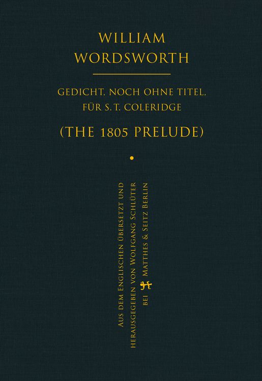 Produktbild: Gedicht, noch ohne Titel, f&uuml;r S. T. Coleridge